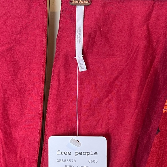 NWT Free People Two Faces Mini Dress - Picture 5 of 8